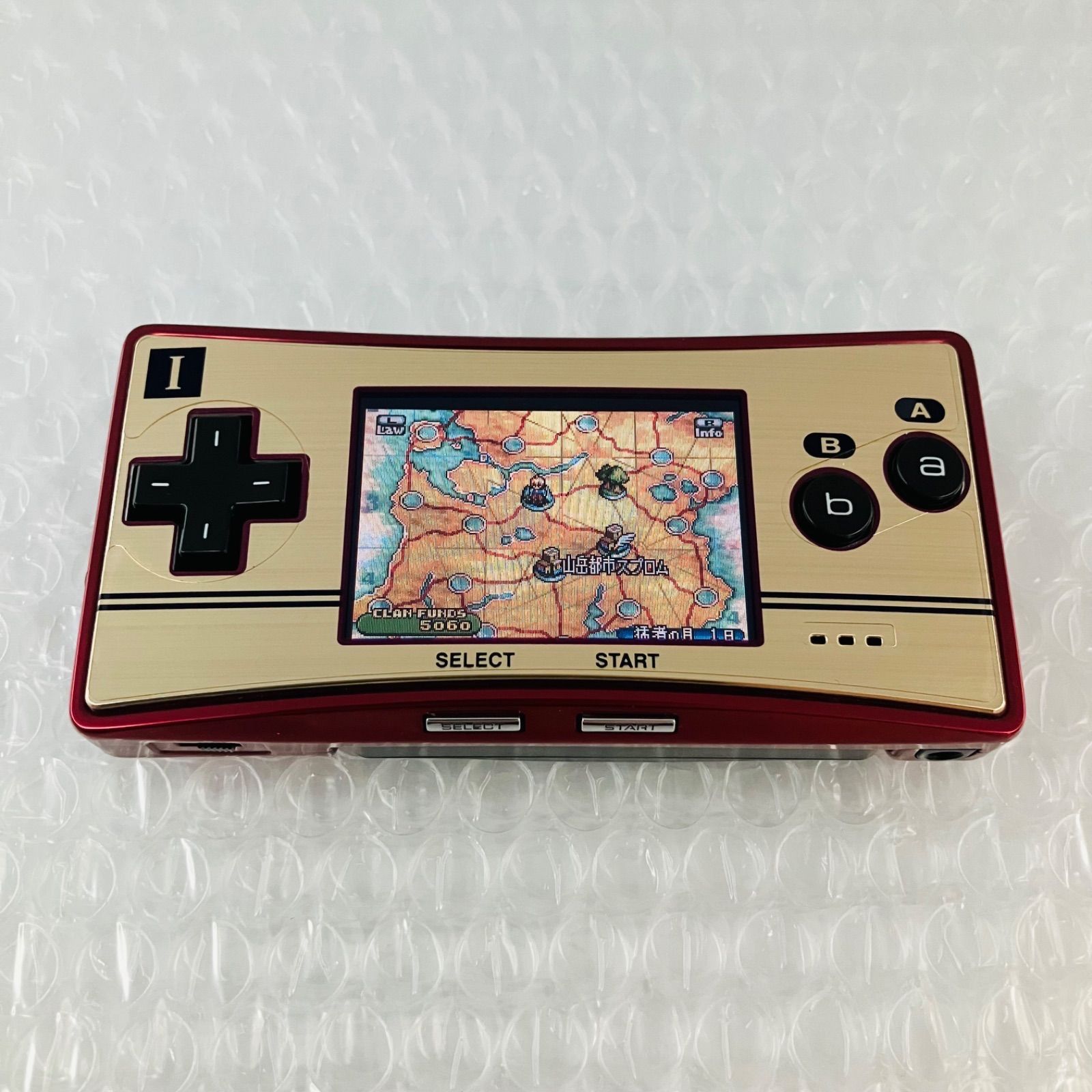 中古 ゲーム GAME BOY micro ゲームボーイミクロ ファミコンカラー GBA