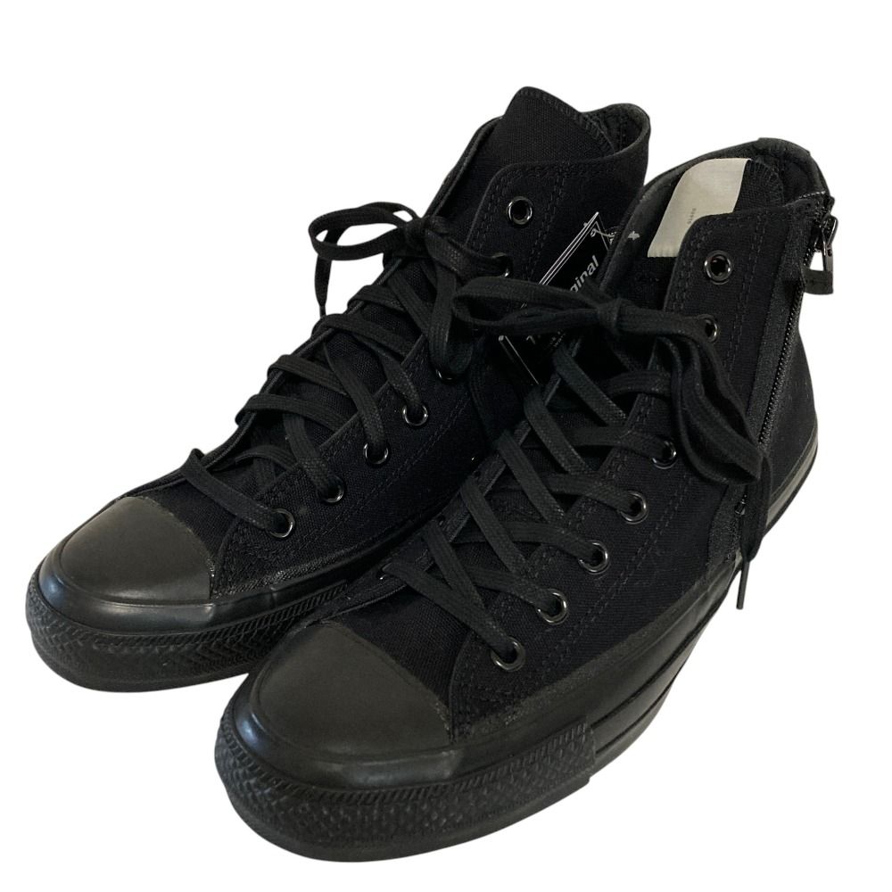 未使用 N.HOOLYWOOD エヌハリウッド ソフネット コンバース コラボ ALL STAR 100 Z HI ハイカットスニーカー 1CL581 9 27.5cm ブラック メンズ 古着 中古 USED