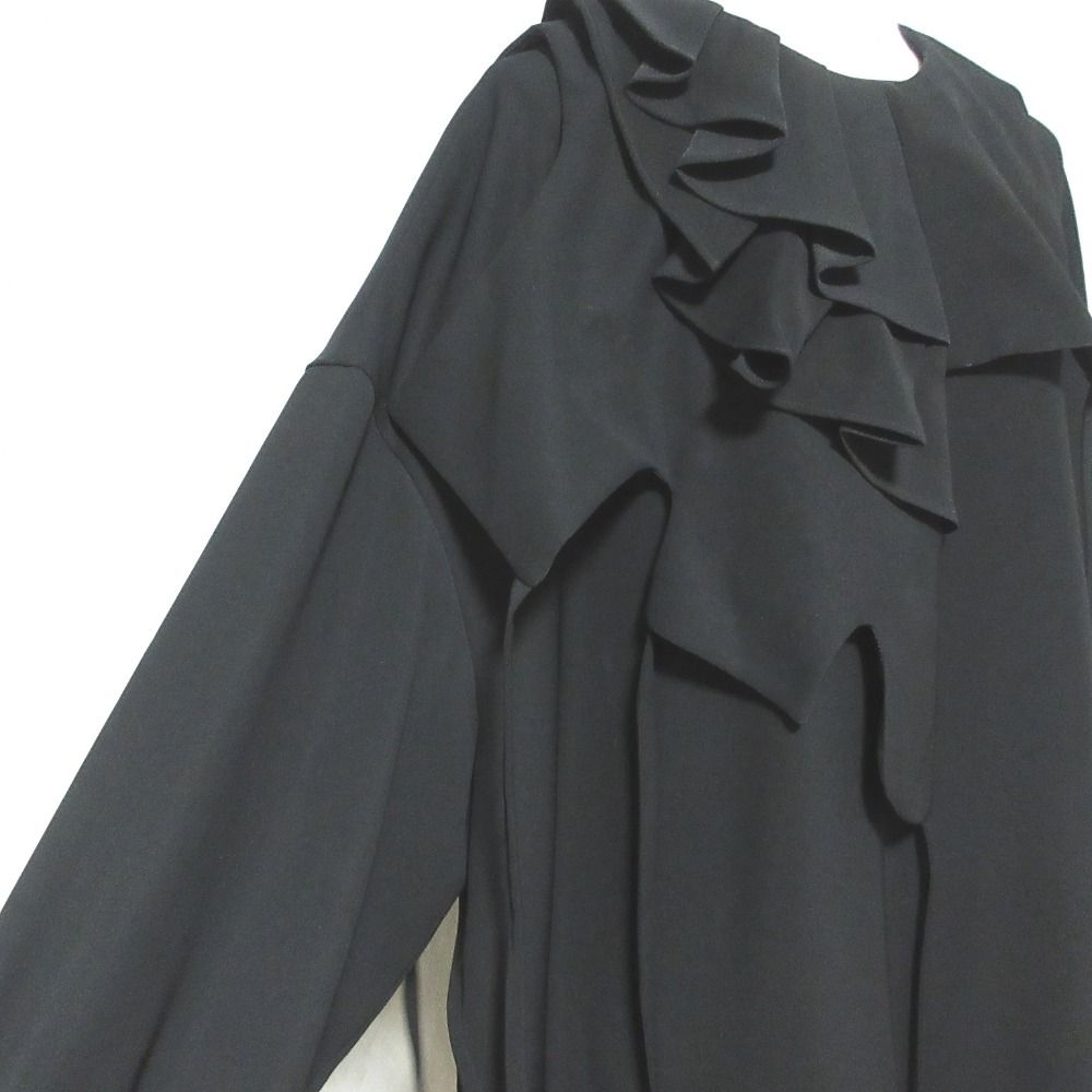 美品 24SS ENFOLD エンフォルド NECK-PARTS PULLOVER ブラウス プル