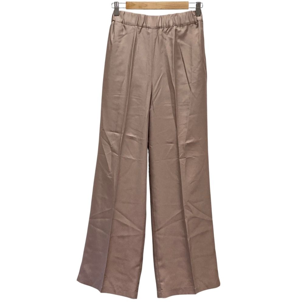 未使用 25SS Raspail ラスパイユ SILK シルク ワイドイージーパンツ サイズ34 ピンク レディース 古着 中古 USED
