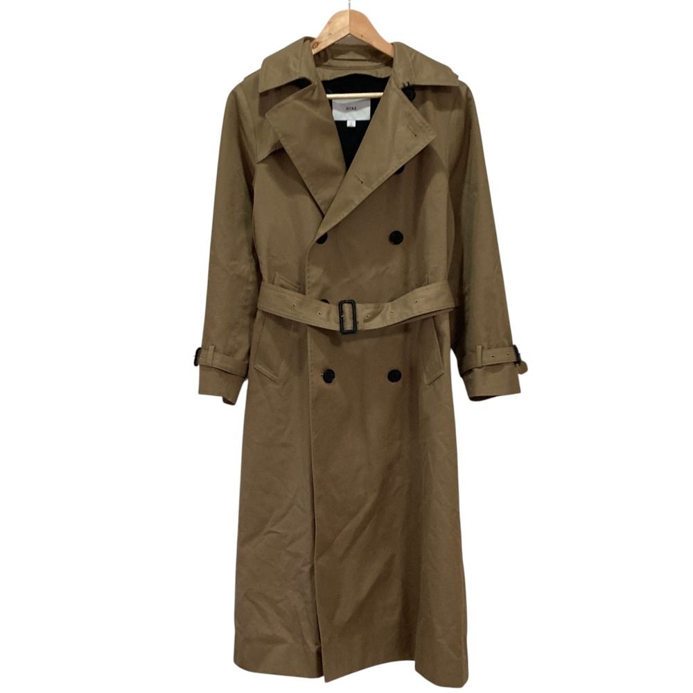 良品 23AW HYKE ハイク REGULAR FIT トレンチコート 233-17366 サイズ1