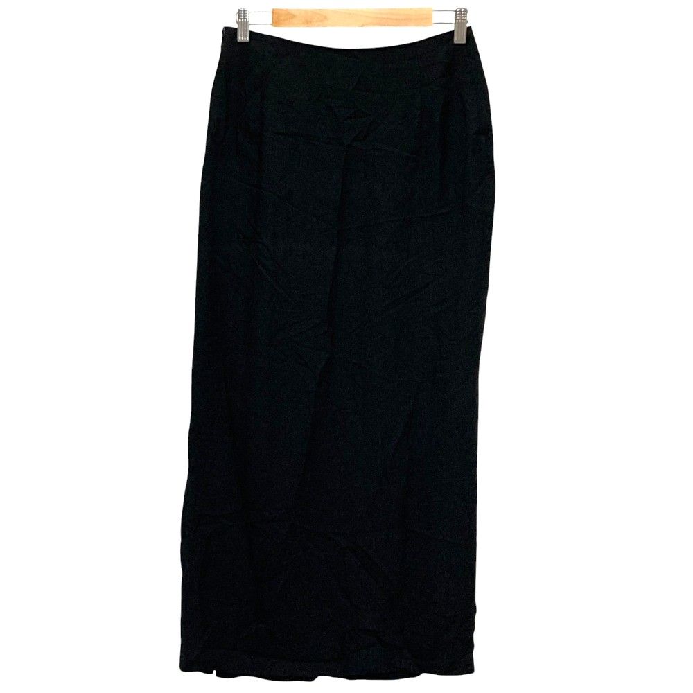 Yohji Yamamoto ヨウジヤマモト ロングスカート ウール混 ブラック 美品 Yohji Yamamoto ヨウジヤマモト Collections ロングスカート FG