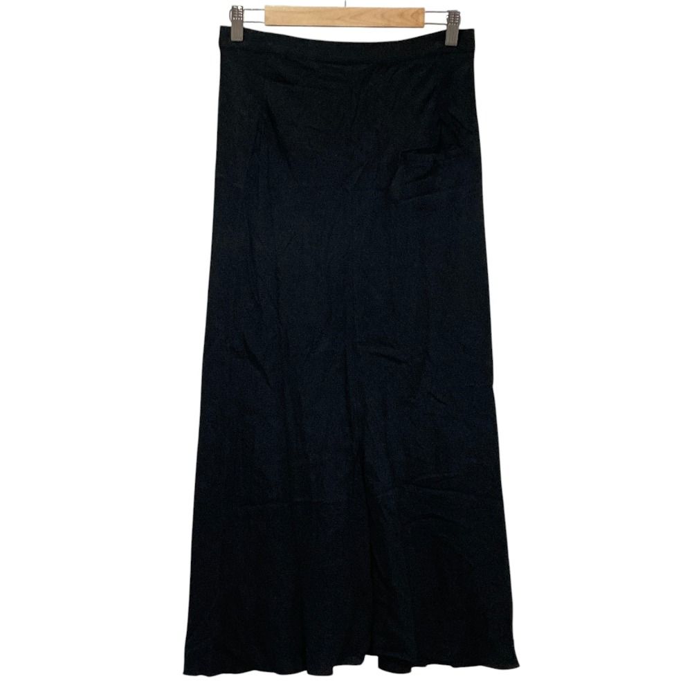 美品 Yohji Yamamoto ヨウジヤマモト スカートライクバイアスパンツ FD-P07-200 サイズ1 ブラック レディース 古着 中古 USED