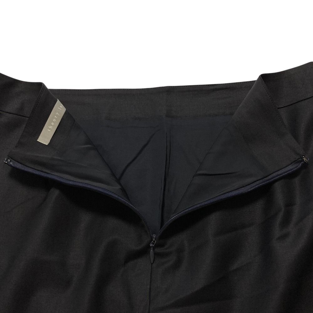 美品 23SS Theory luxe セオリーリュクス EXECUTIVE VEVILA L2 ひざ丈