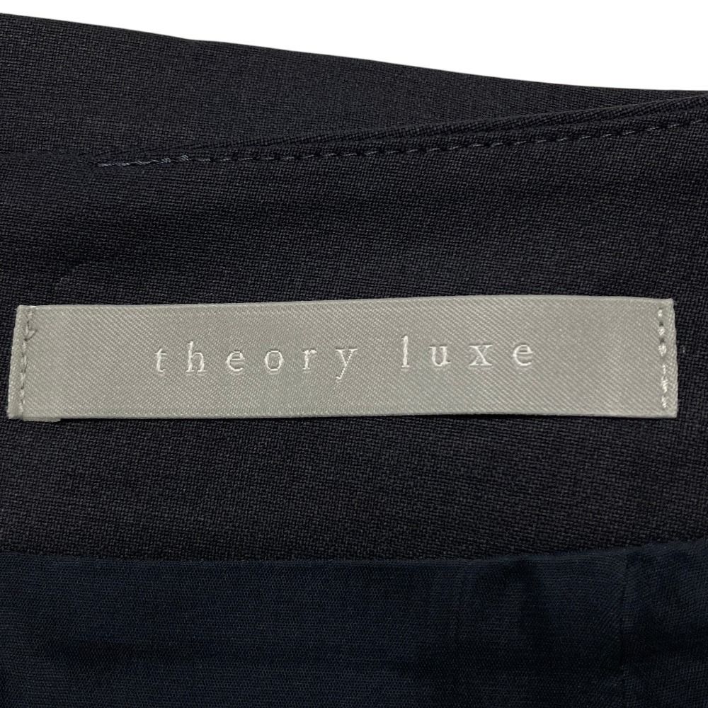 美品 23SS Theory luxe セオリーリュクス EXECUTIVE VEVILA L2 ひざ丈