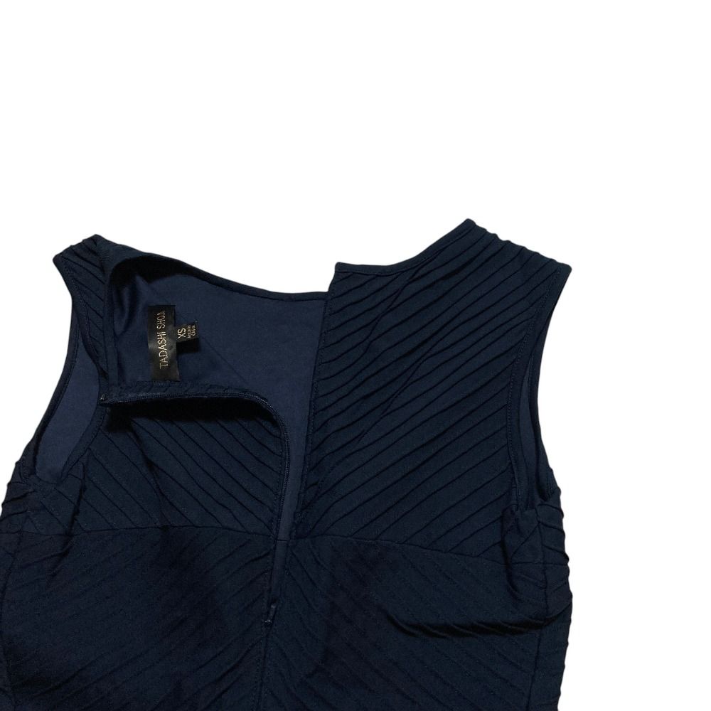 美品 TADASHI SHOJI タダシショージ ノースリーブドレス タイト