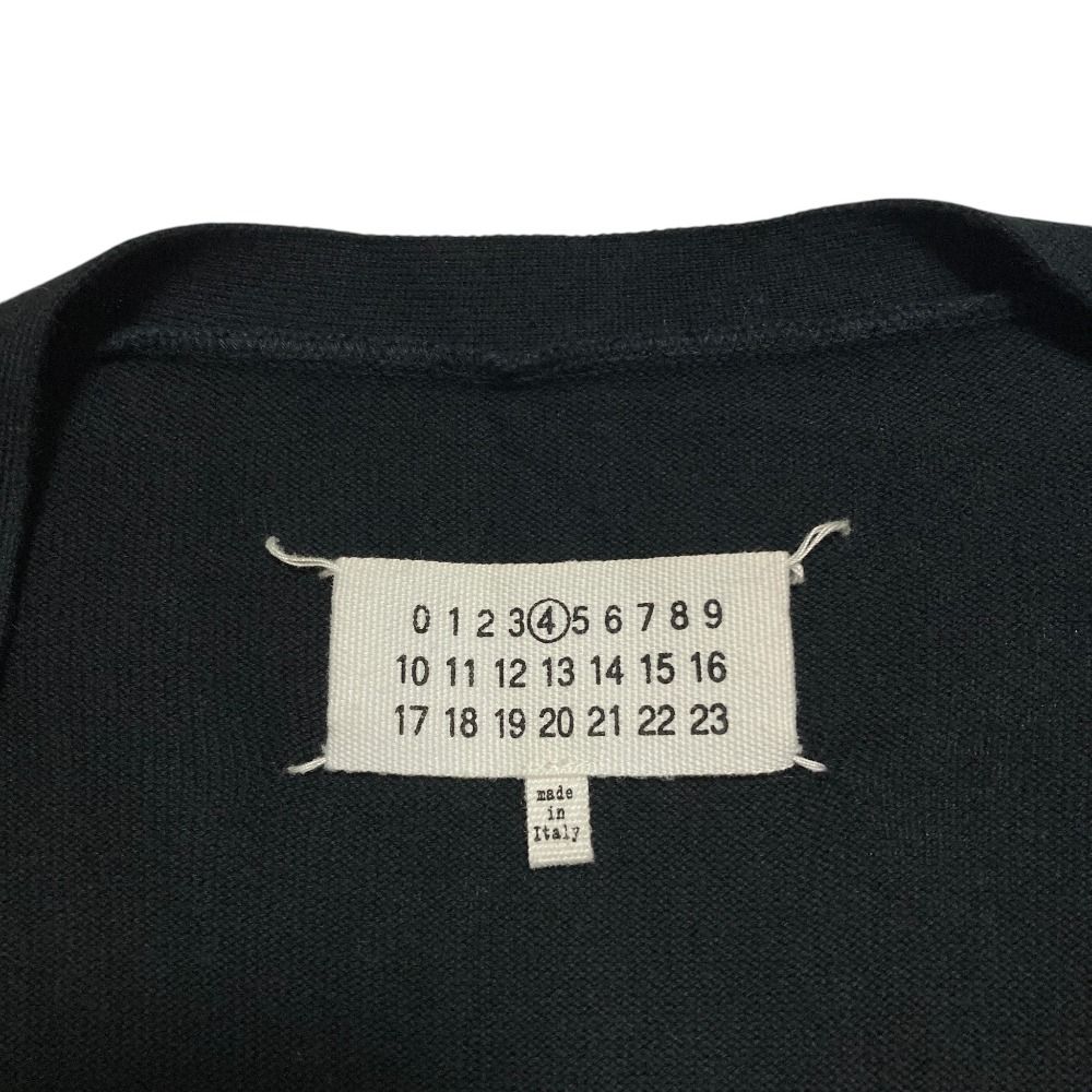 良品 Maison Margiela 4 メゾンマルジェラ エルボーパッチ Vネック