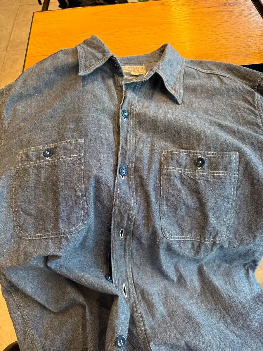 バズリクソンズ シャンブレーシャツ XL