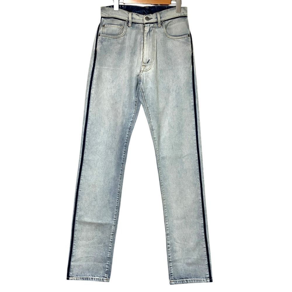 美品 24SS Maison Margiela メゾンマルジェラ 1 10 ターンアップメモリー オブ 5ポケット ジーンズ デニムパンツ S51LA0173 W26 レディース 古着 中古 USED