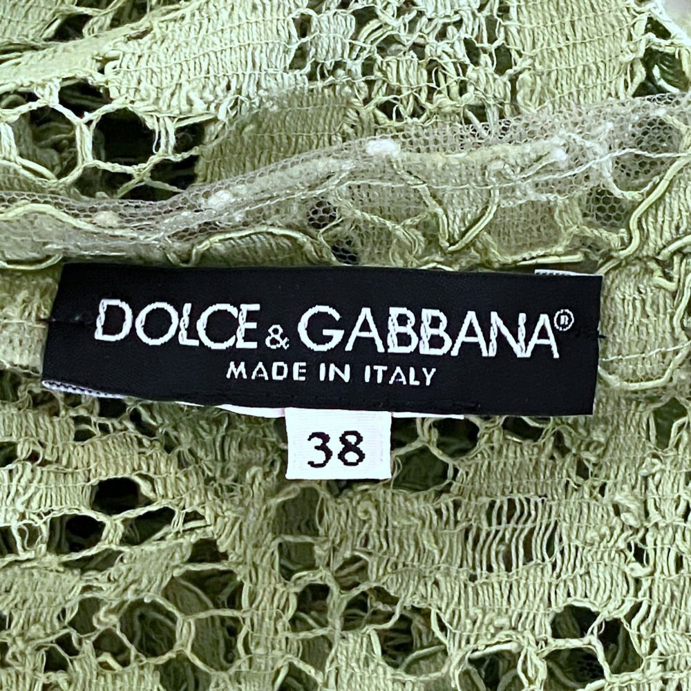 美品 DOLCE&GABBANA ドルチェ&ガッバーナ フラワーレース プルオーバー