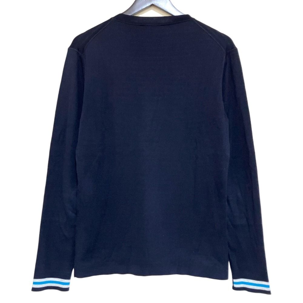 美品 LOUIS VUITTON ルイヴィトン 裏地ボーダー柄 ハイゲージ コットン