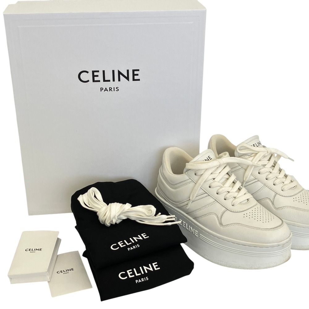 H*0様 セリーヌ　スニーカー　37サイズ　24cm 新品同様 CELINE セリーヌ プラットフォーム ブロックスニーカー