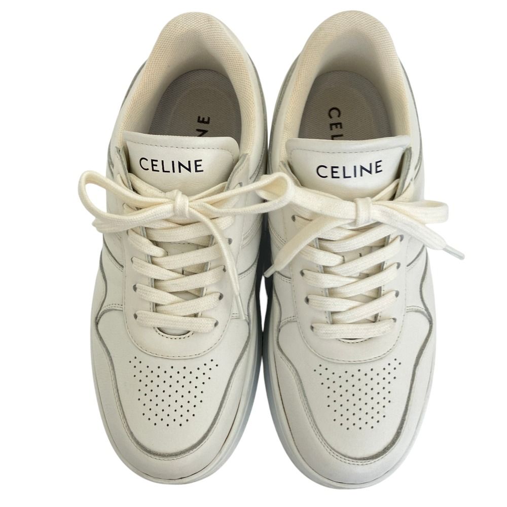 新品同様 CELINE セリーヌ プラットフォーム ブロックスニーカー