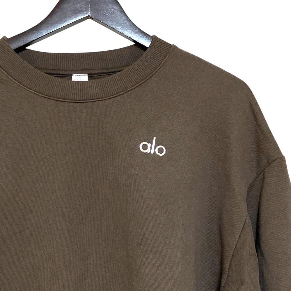 alo Yoga アローヨガ Accolade Crew Neck Pullove 裏起毛 スウェット