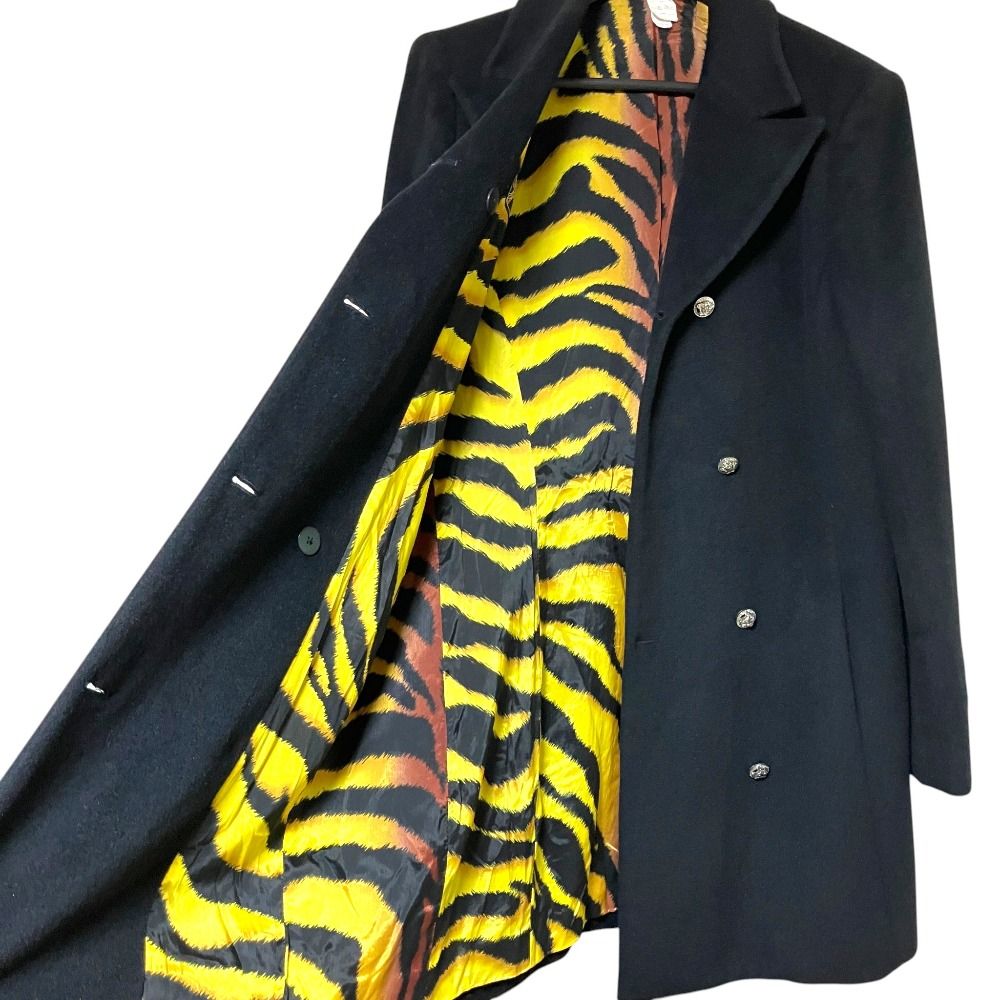 美品 VERSACE ヴェルサーチ メドゥーサボタン カシゴラブレンド