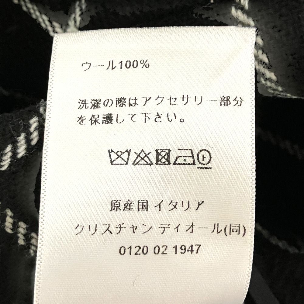 24AW Christian Dior クリスチャンディオール ロゴボタン チェック柄