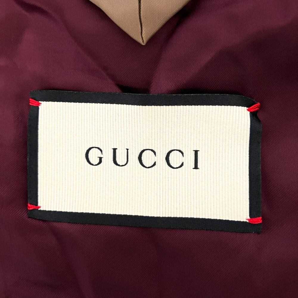 美品 GUCCI グッチ ミケーレ期 ソリッド テーラードジャケット+