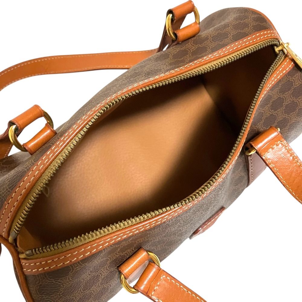 良品 CELINE セリーヌ オールド M94 マカダム柄 ミニボストンバッグ