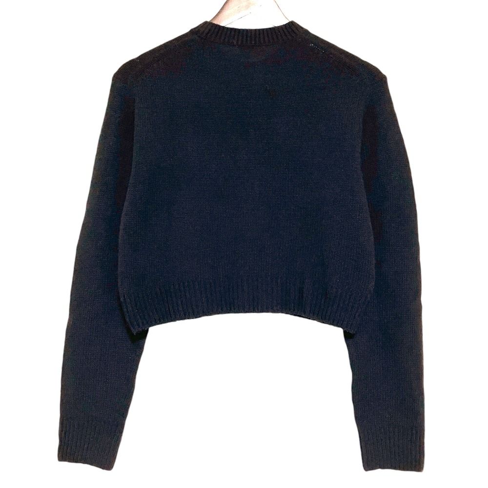 美品 24AW AURALEE オーラリー WOOL CASHMERE SILK KNIT SHORT P/O