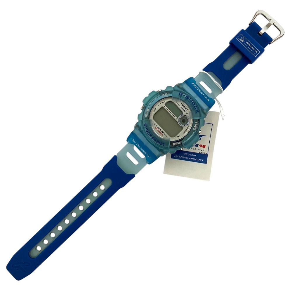 CASIO G-SHOCK フランスワールドカップ 98 ブルー ジャンク品 CASIO G-SHOCK 98年 フランス ワールドカップ 記念モデル