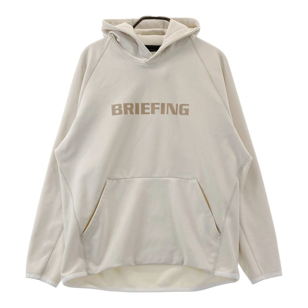 サイズ：L BRIEFING GOLF ブリーフィング 2025年モデル 裏起毛 スウェットパーカー ベージュ系 [240101717225] ゴルフウェア レディース ストスト