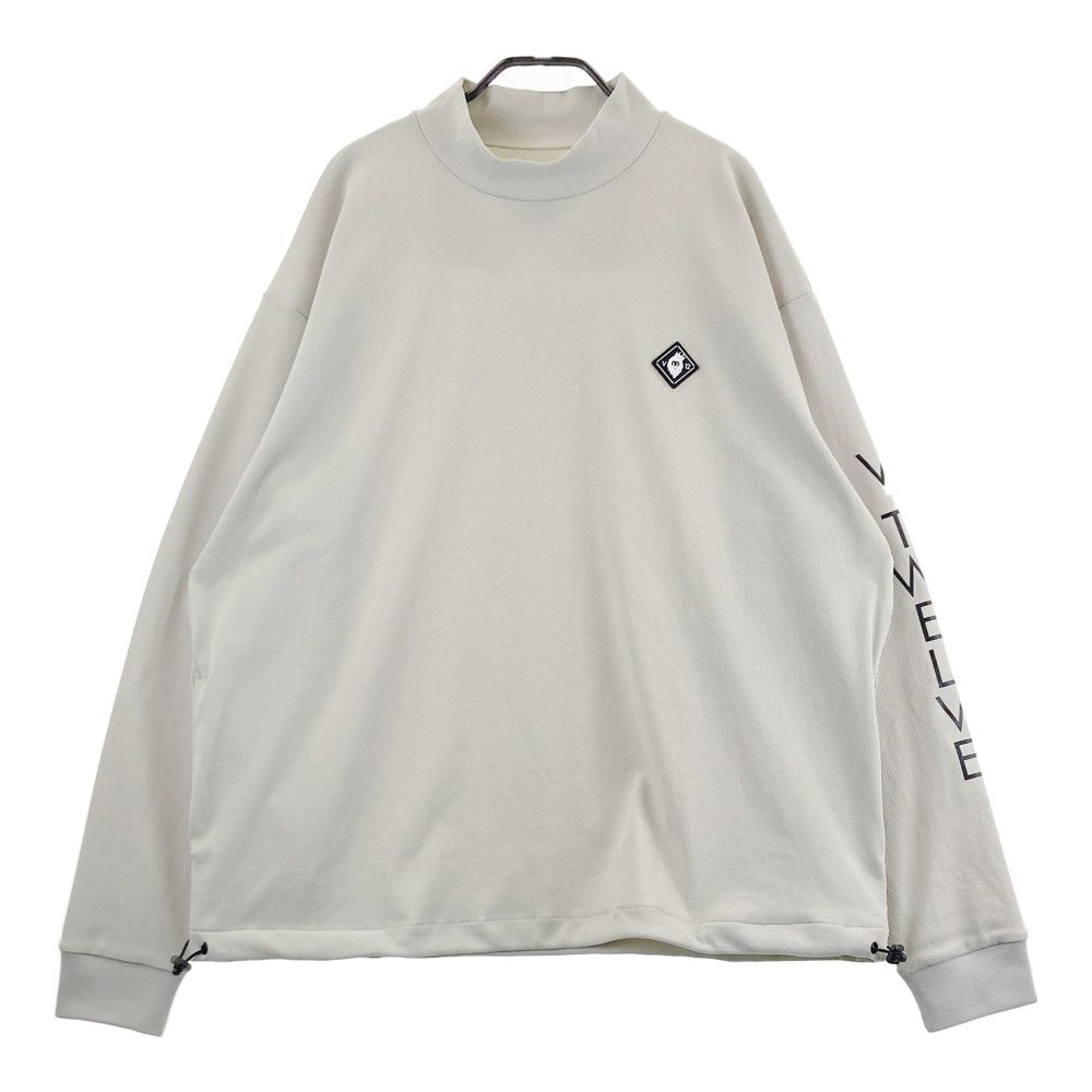 サイズ：L V12 ヴィトゥエルヴ 2025年 ハイネック 長袖Tシャツ グレー系 [240101718281] ゴルフウェア メンズ ストスト