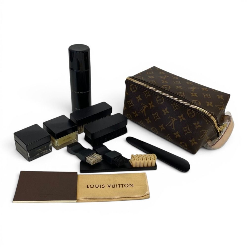 良品 Louis Vuitton ルイヴィトン モノグラム シューズケアキット