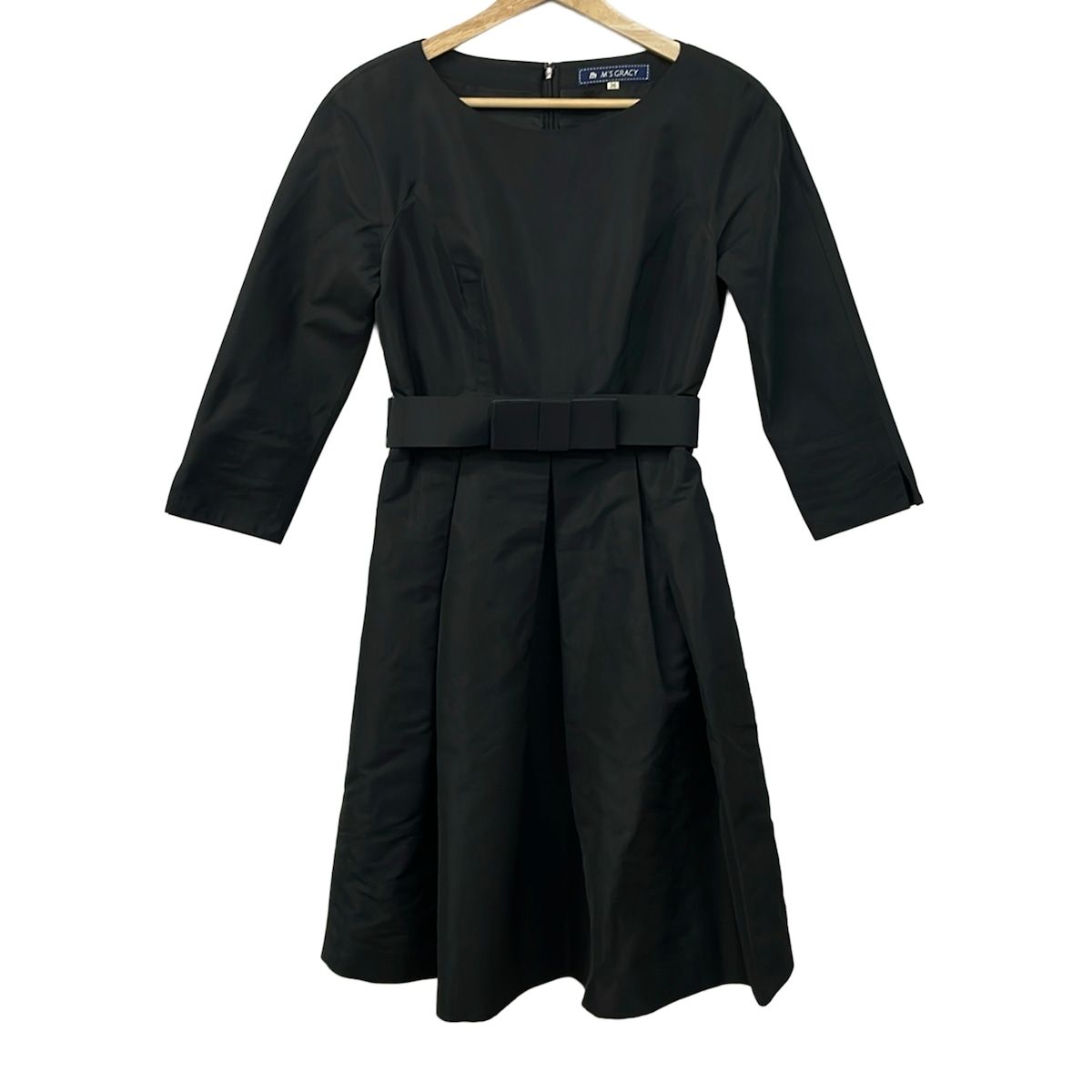 M'S GRACY ひざ丈ワンピース サイズ38 美品 M'S GRACY(エムズグレイシー) ワンピース サイズ36 S レディース美品
