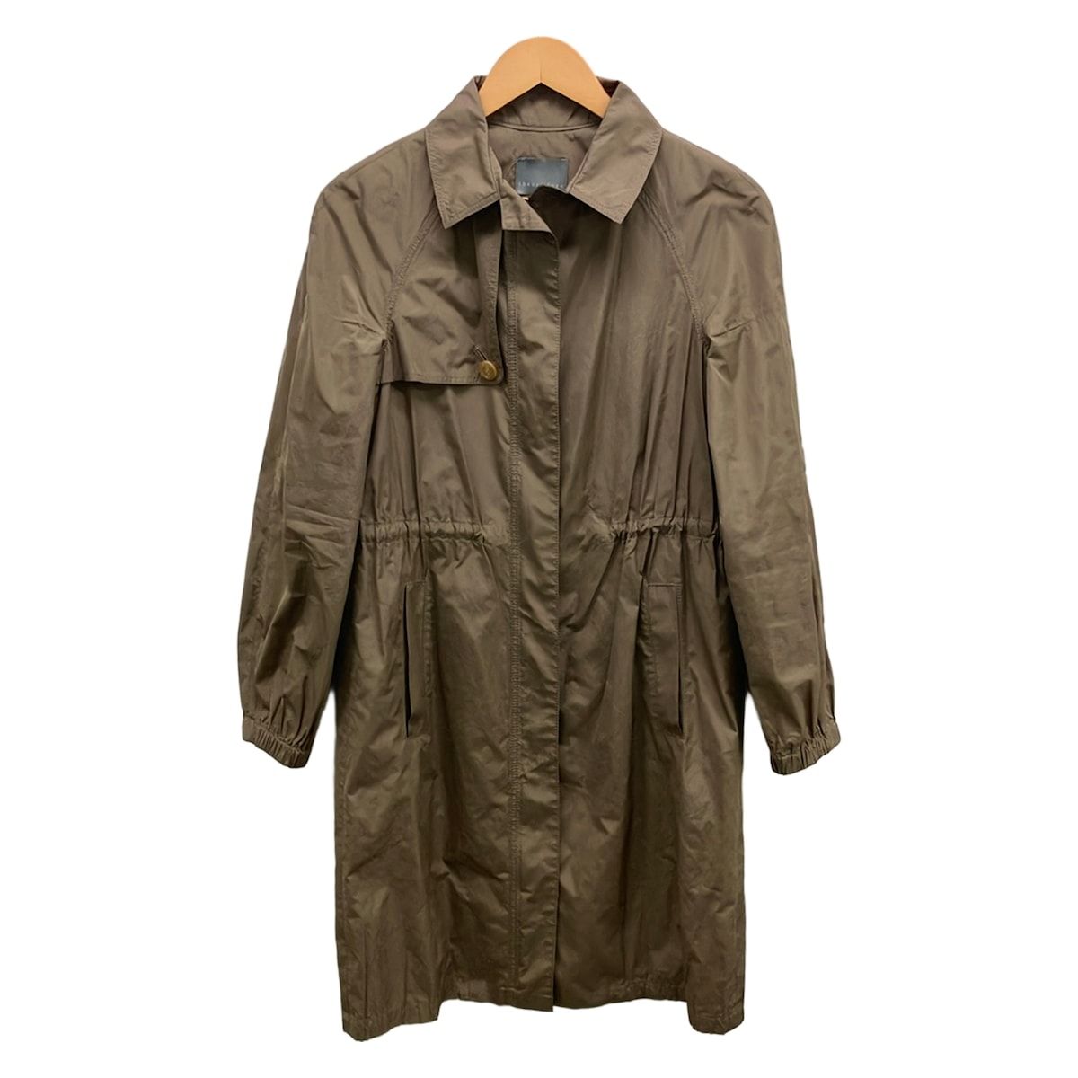 theory luxe(セオリーリュクス) コート サイズ38 M レディース美品 - ブラウン 長袖/ジップアップ/春/秋