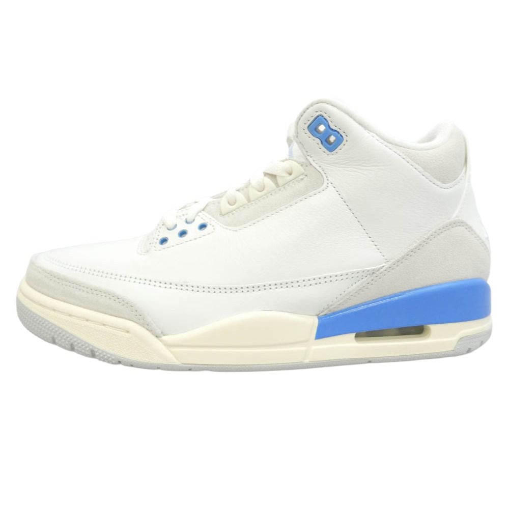 NIKE ナイキ CT8532-101 Air Jordan 3 Retro Lucky Shorts エアジョーダン3 レトロ ラッキーショーツ ローカットスニーカー ホワイト系 42【極上美品】【中古】