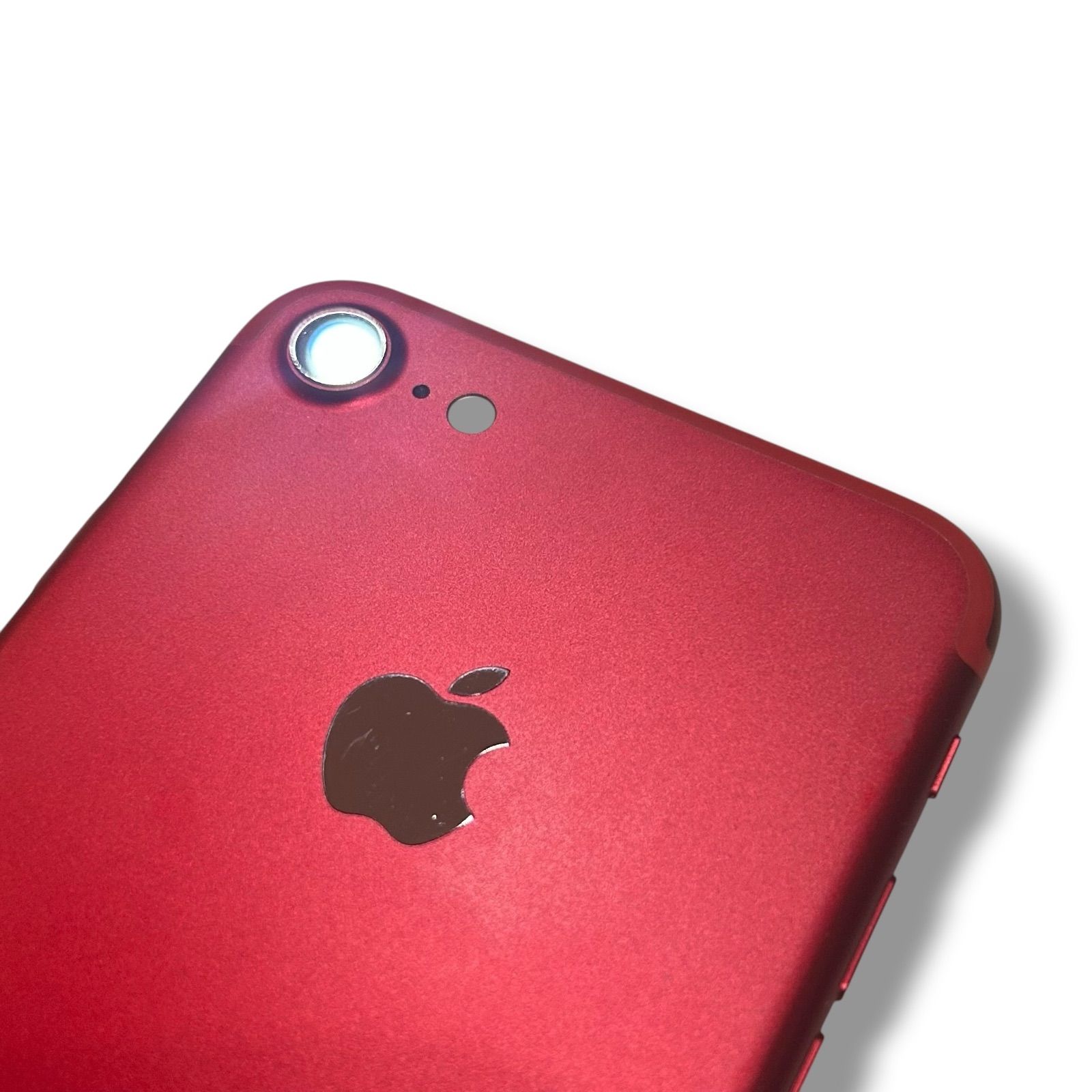 美品 iPhone7 128GB レッド SIMフリー 箱付 バッテリー100% - メルカリ