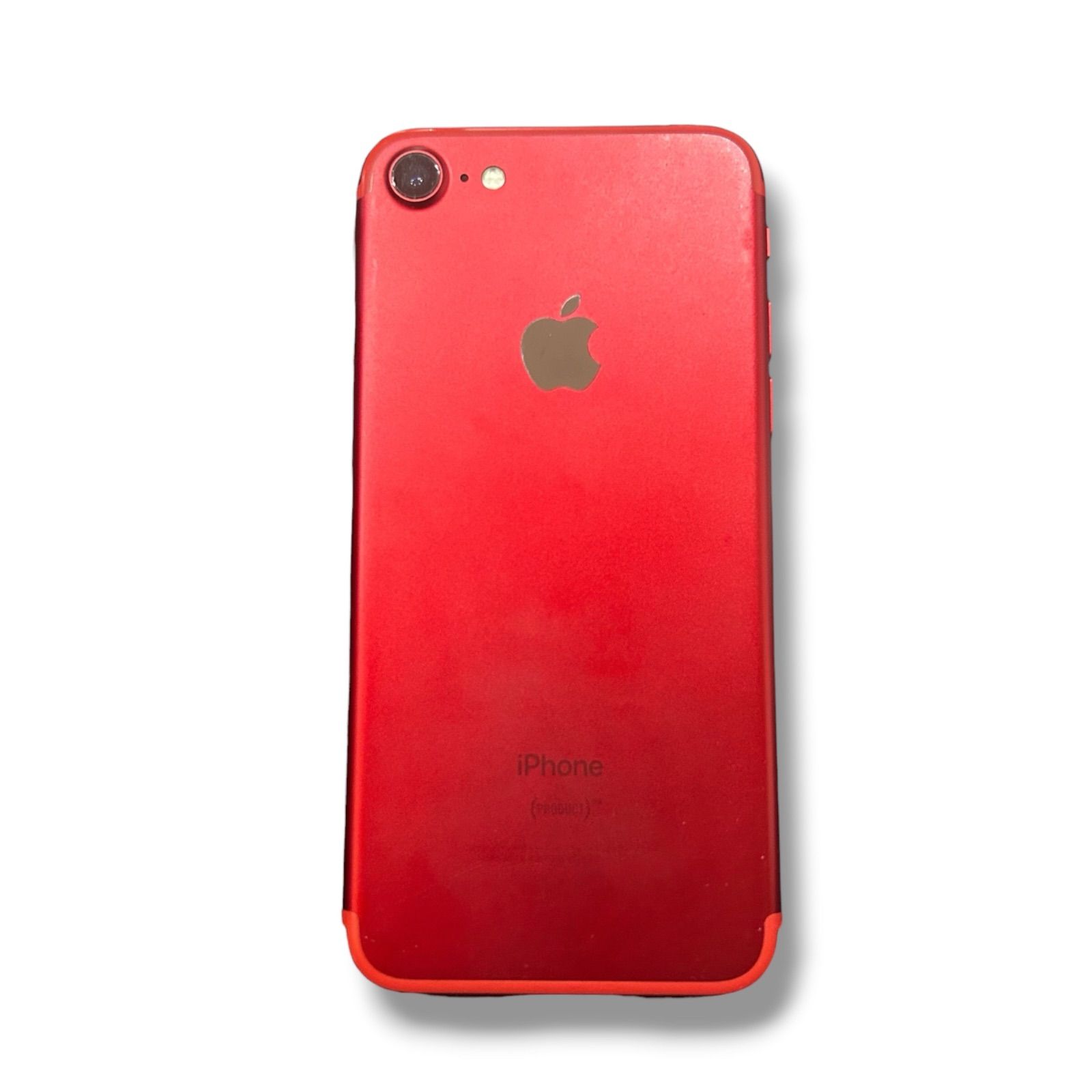 美品 iPhone7 128GB レッド SIMフリー 箱付 バッテリー100% - メルカリ