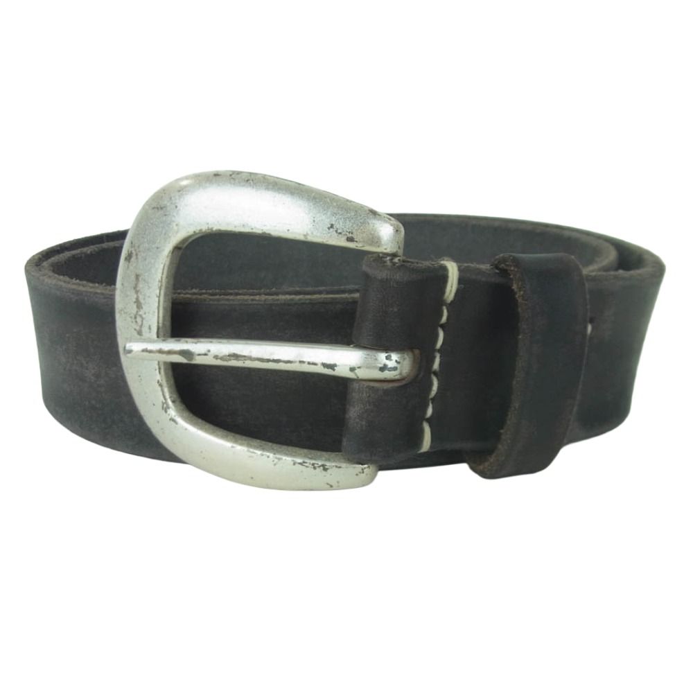 FULLCOUNT フルカウント Wild Leather Belt 6210 ワイルド レザー ベルト ダークブラウン系 38【中古】 7,708円