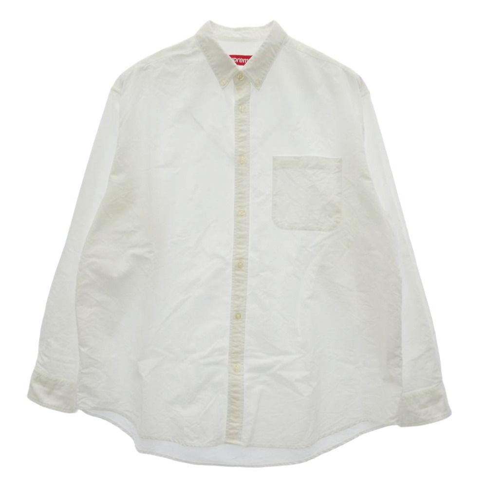 【記載価格より2,000円引き】 Loose Fit Oxford Ｌサイズ Supreme シュプリーム 23AW Loose Fit Oxford Shirt クラッシック ロゴ
