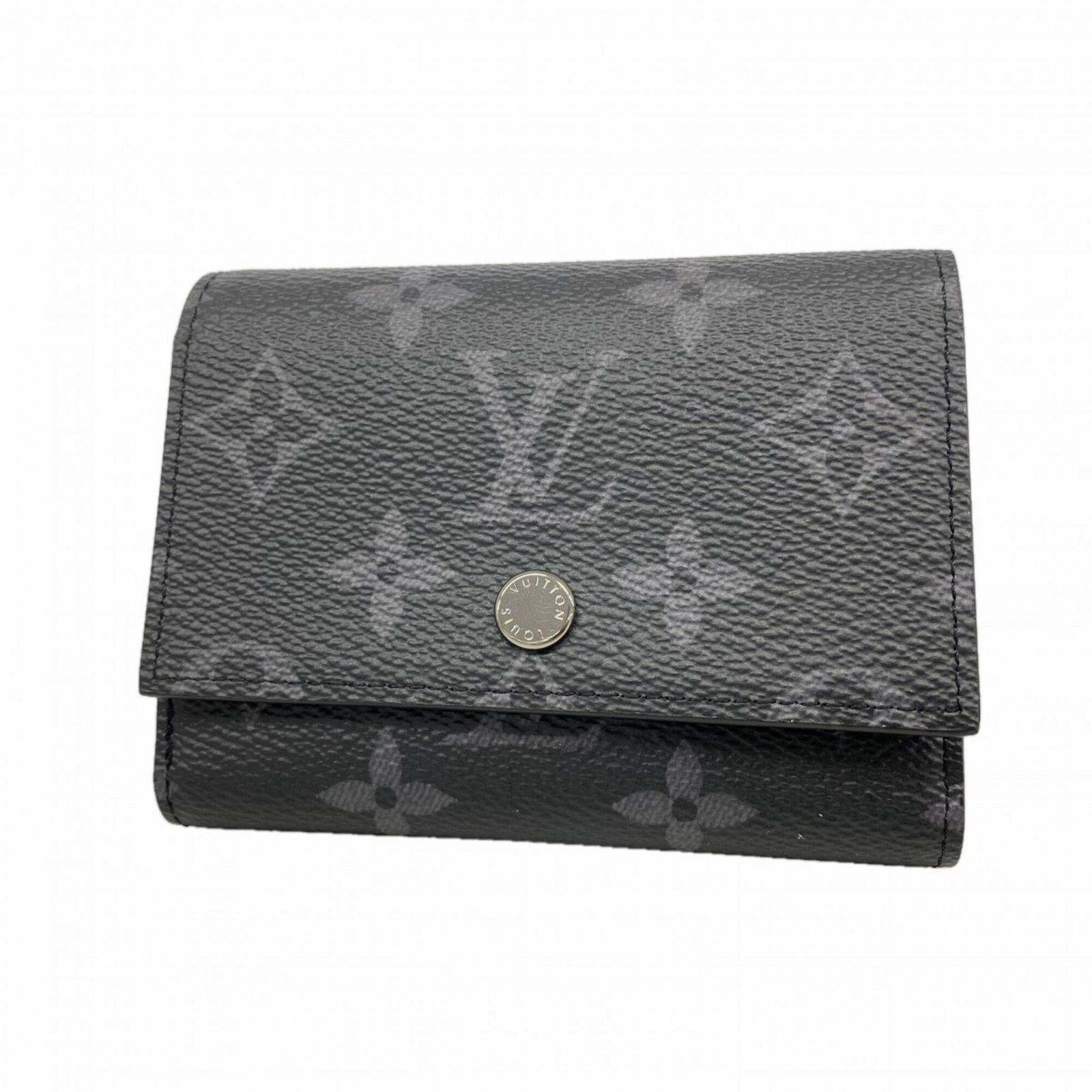 ルイ・ヴィトン(Louis Vuitton) ルイ・ヴィトン 三つ折り財布 モノグラム・エクリプス ヴィクターウォレット M12598 ブラックメンズ