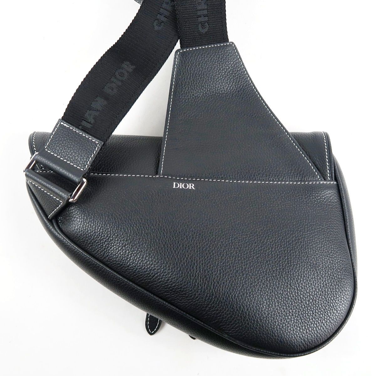 新品同様・未使用】Christian Dior ディオール ロゴプリント サドル