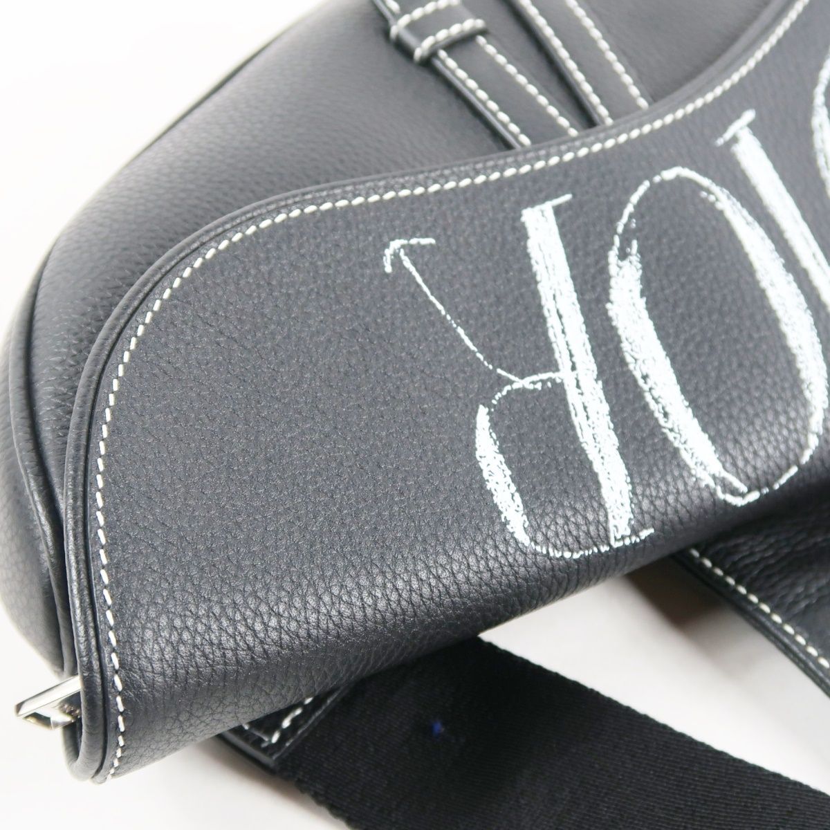 新品同様・未使用】Christian Dior ディオール ロゴプリント サドル