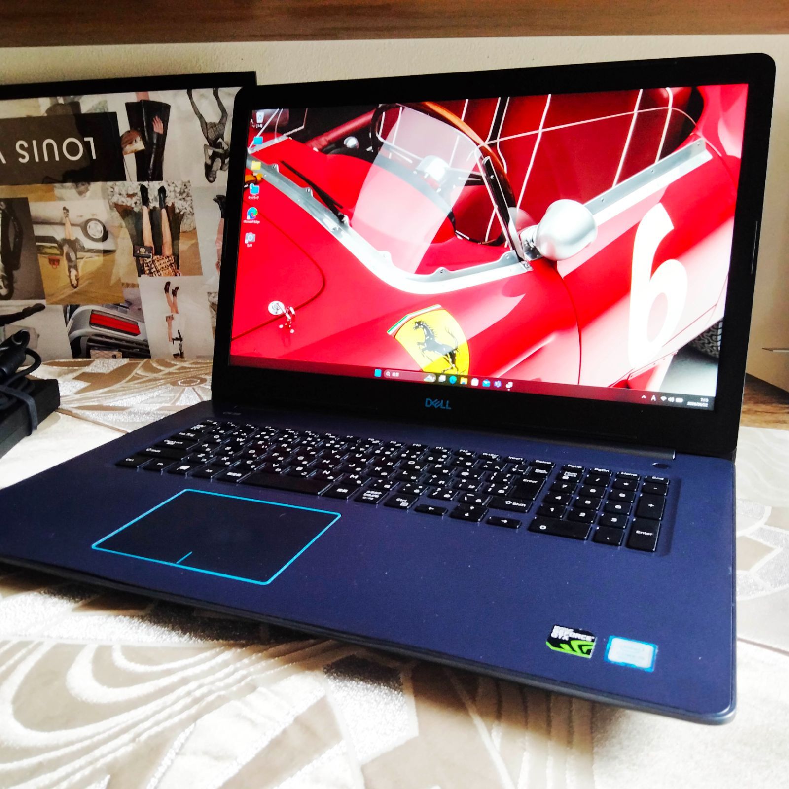 HKK01 17インチ GeForce GTX1050 8世代 i5 8300H 256G/SSD NVMe 1920x1080 nVIDIA Dell G3 17 3779