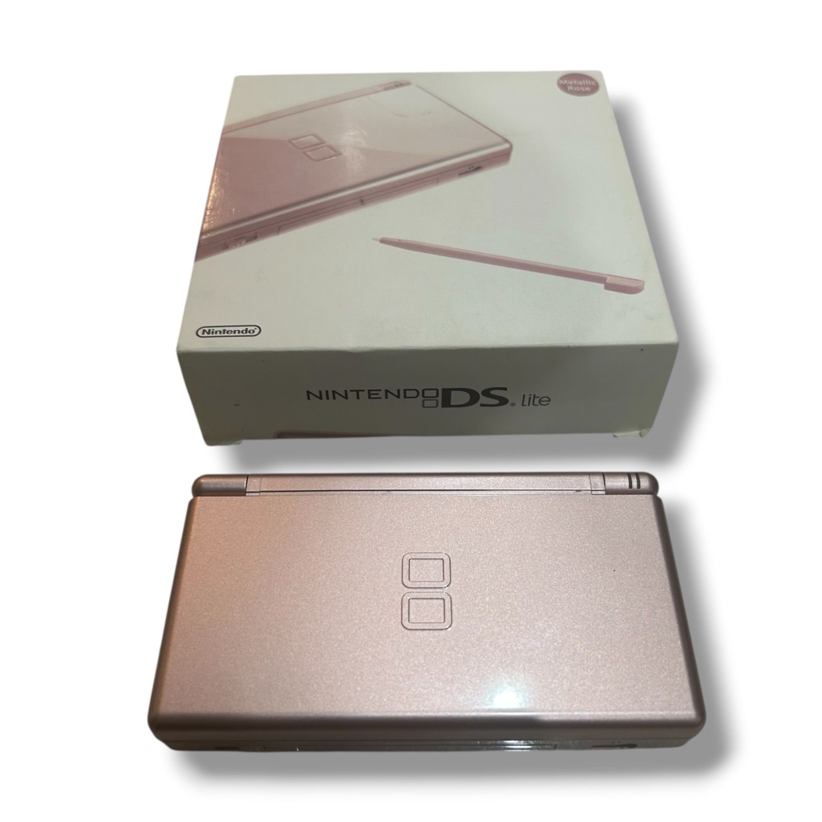 Nintendo DS Lite メタリックロゼ 本体 箱付 充電器付 任天堂 - メルカリ