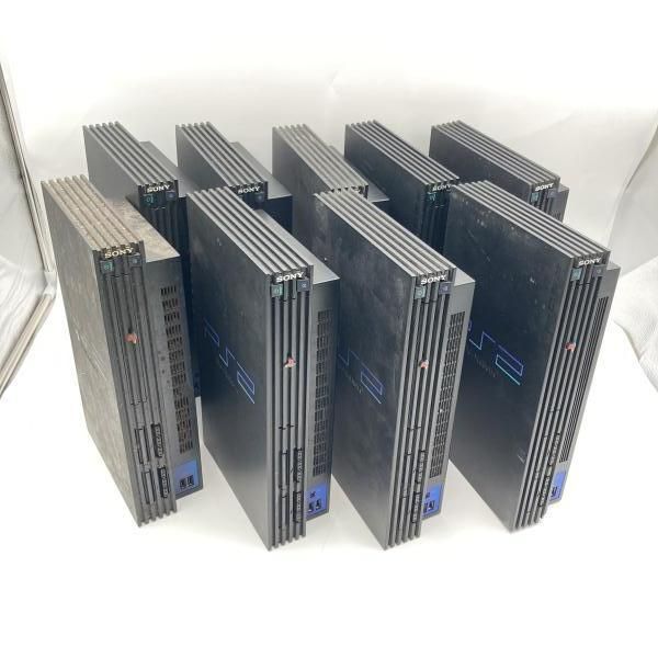 【中古】本体）【ジャンク】SONY/PS2本体9台まとめ 動作未確認 ※SCPH-(10000×1、15000×1、30000×4、35000×1、50000×2)[6]