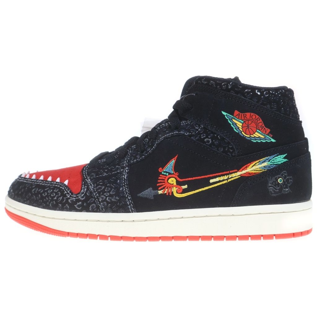 NIKE (ナイキ) AIR JORDAN 1 MID SE DN4904-001 エアジョーダン1 ミッドミッドカットスニーカー ブラック US8/26cm