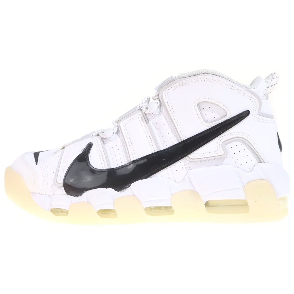 NIKE (ナイキ) AIR MORE UPTEMPO 96 COPY PASTE DQ5014-100 エアモアアップテンポ96 ハイカットスニーカー ホワイト/ブラック US8/26cm