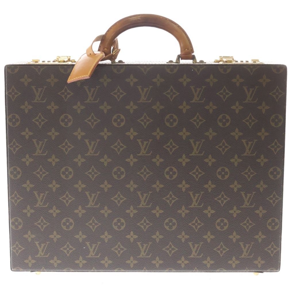 LOUIS VUITTON (ルイヴィトン) モノグラム クラッシャー ハードケース アタッシュケース ブラウン M53124