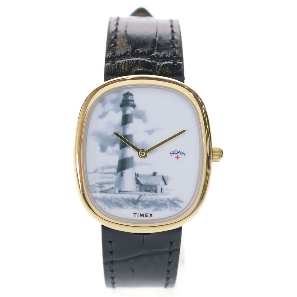 NOAH (Noah) x Timex Lighthouse Watch Timex Quartz Movement Watch Gold/Black 25-090-122-0010-3-0