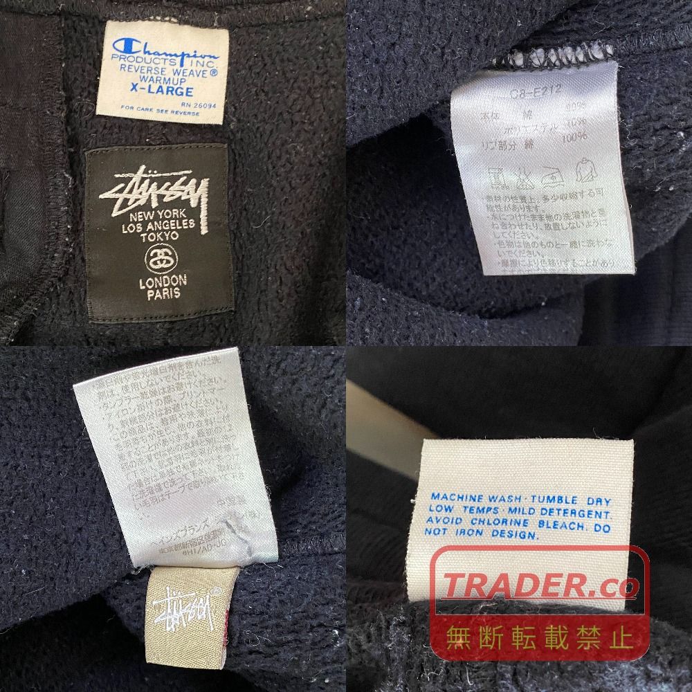 03w27329 Stussy × Champion REVERSE WEAVE ステューシー
