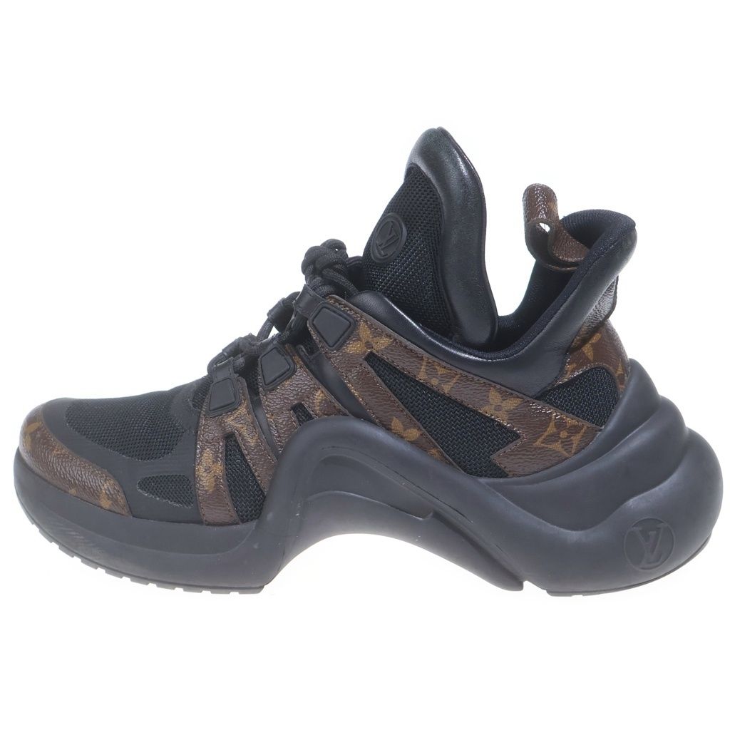 LOUIS VUITTON (ルイヴィトン) Archlight Sneaker LVアークライト ダットスニーカー ブラック/ブラウン 1A43LH