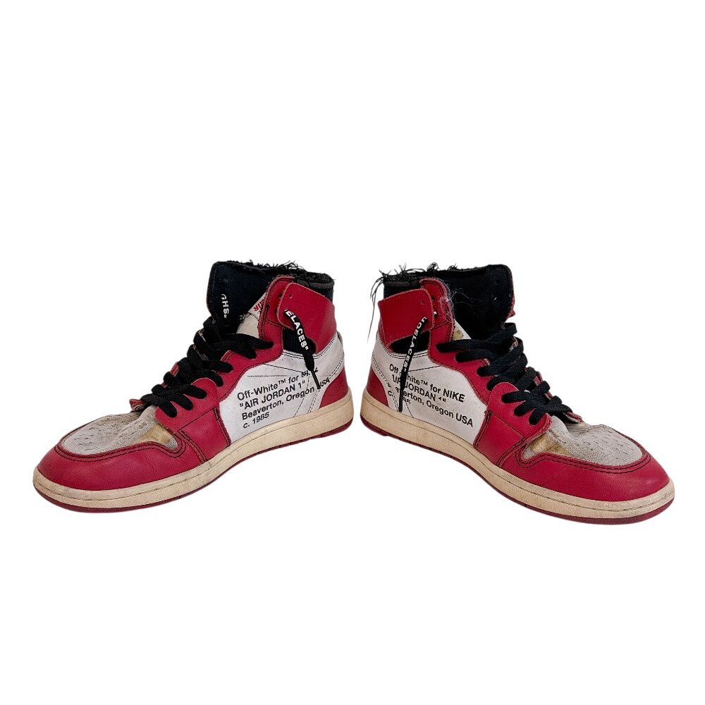 ナイキ オフホワイト コラボ 靴 AIR JORDAN 1 RETRO HIGH OG 