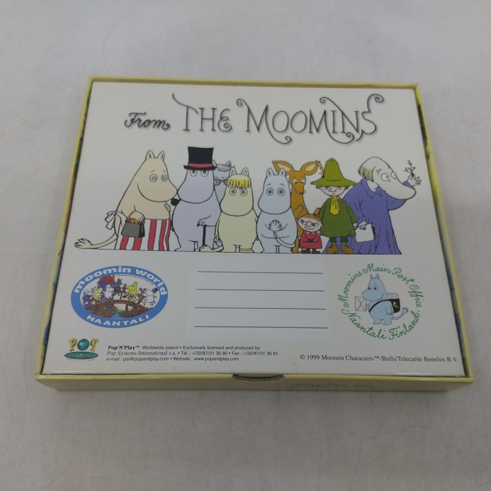 ムーミン一家からの手紙 ギフトCD入り ギフトケース CD付属 2606czth26