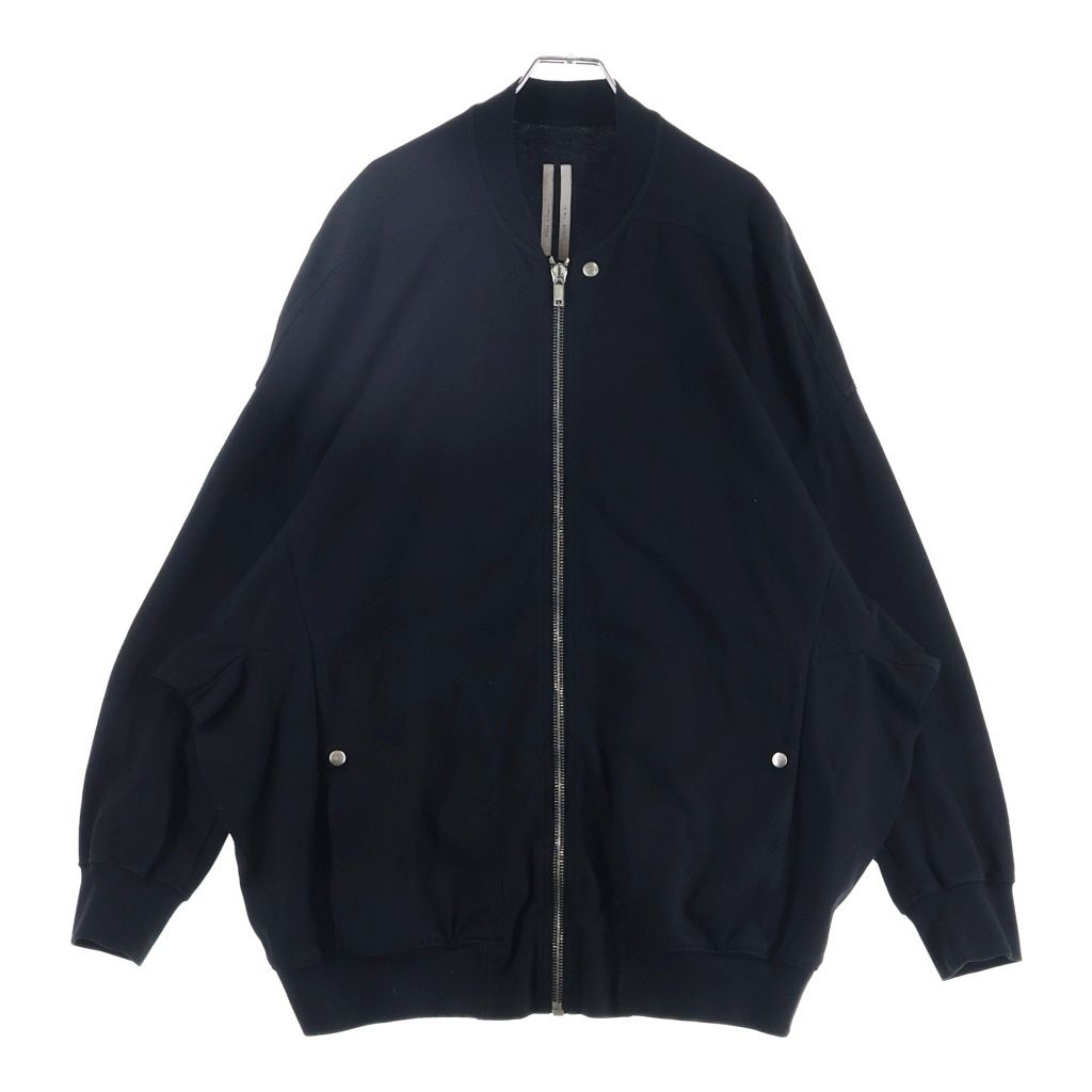 Rick Owens (リックオウエンス) JUMBO PETER FLIGHT ジップカーディガン ブラック RU02C7243-BA