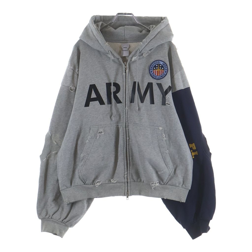 LOEWE (ロエベ) ANAGRAM PATCH POCKET HOODIE アナグラムパッチ